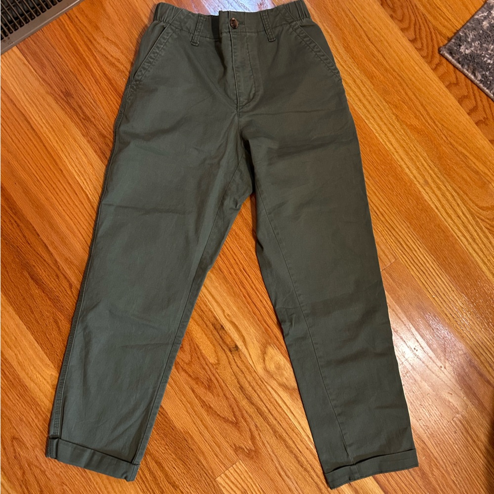 Old Navy Women's Green Chinos